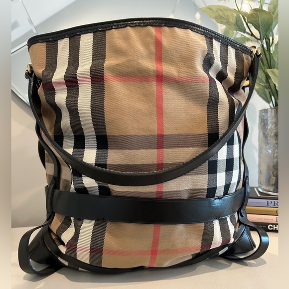 Burberry Bridle Gosford Hobo Medium Bag - Picture 2 of 9